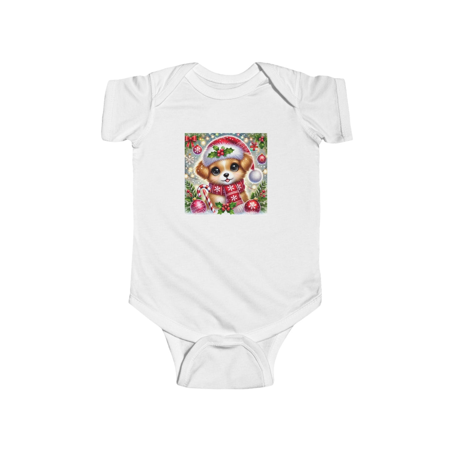 Paws-itively Merry Christmas - Infant Fine Jersey Bodysuit