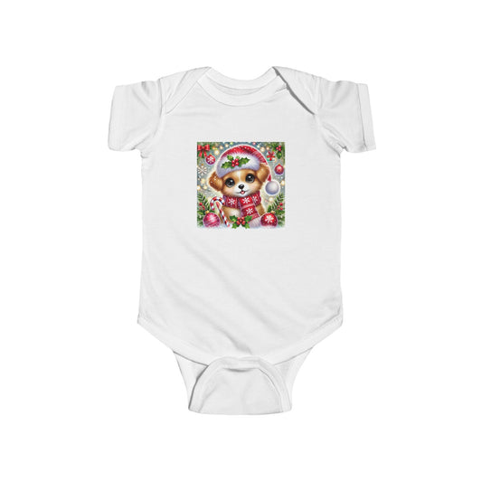 Paws-itively Merry Christmas - Infant Fine Jersey Bodysuit