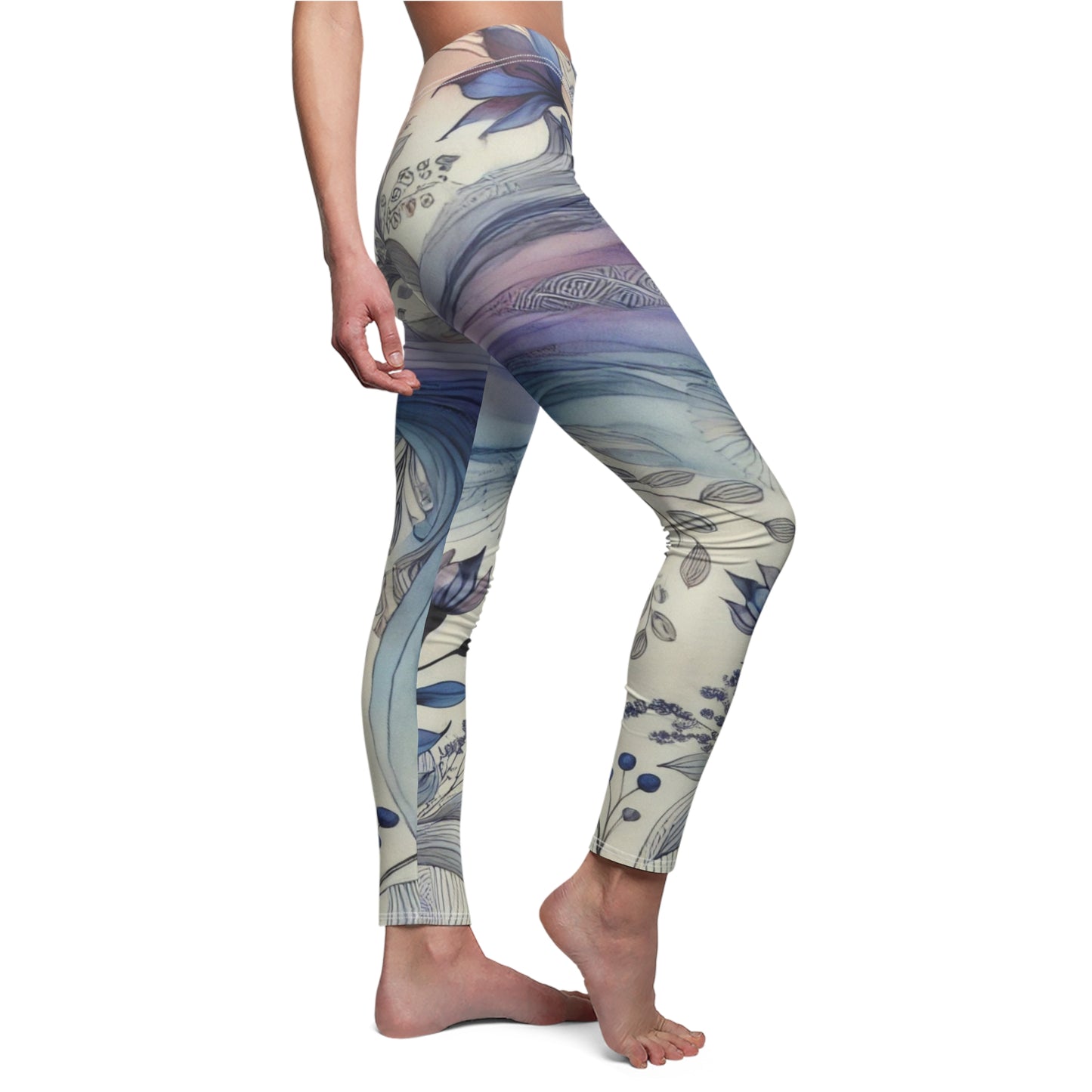 Twilight Bloom  - Leggings Casual Women's