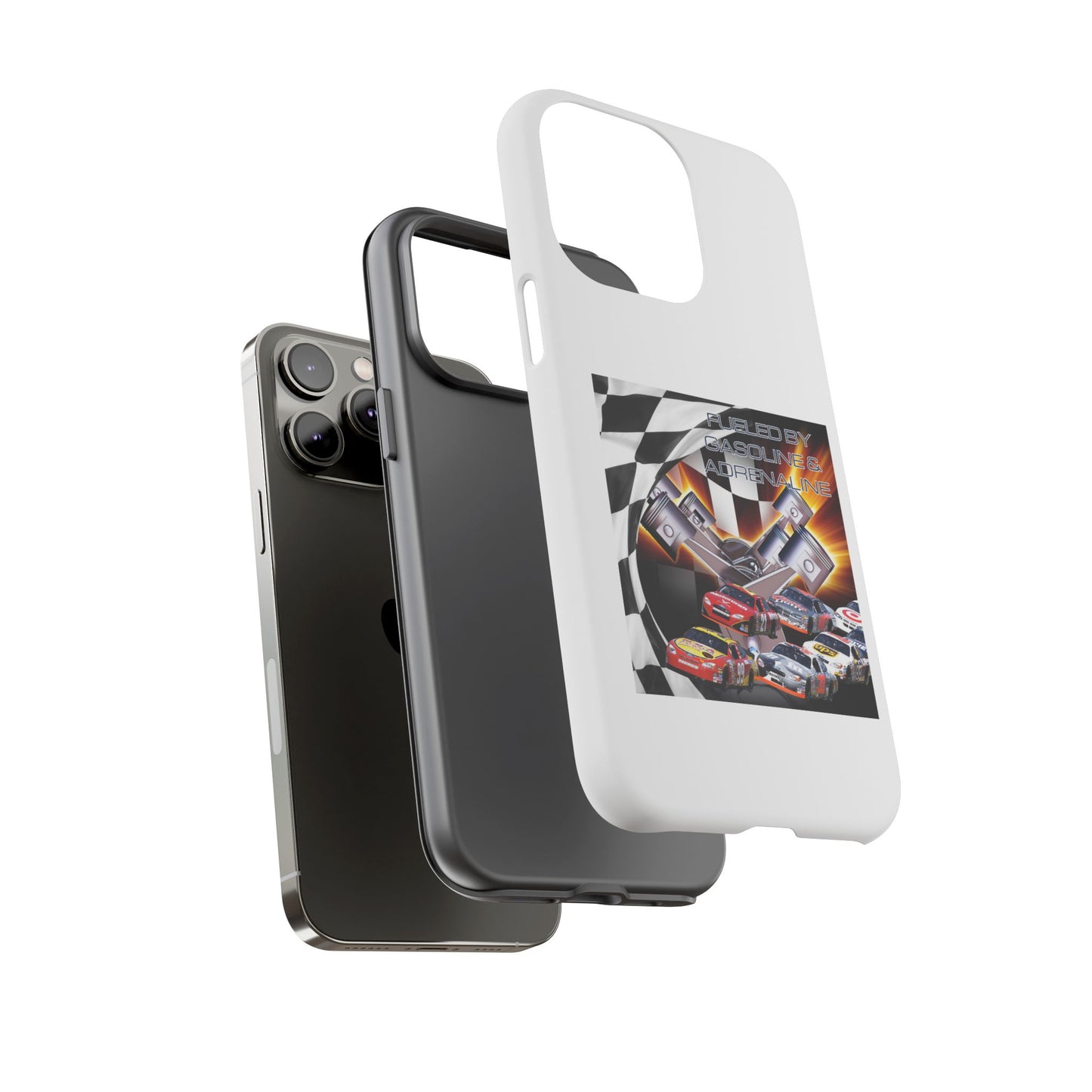 Fueled by Gasoline & Adrenaline - Tough Phone Case