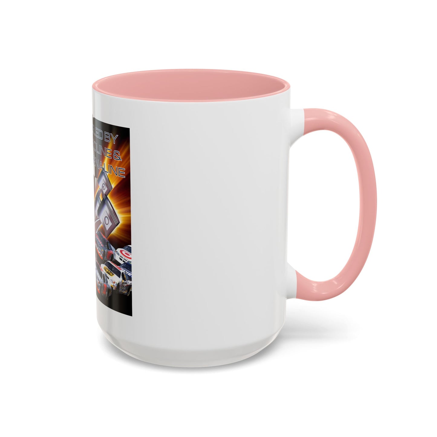 Fueled by Gasoline & Adrenaline - Accent Coffee Mug (11, 15oz)