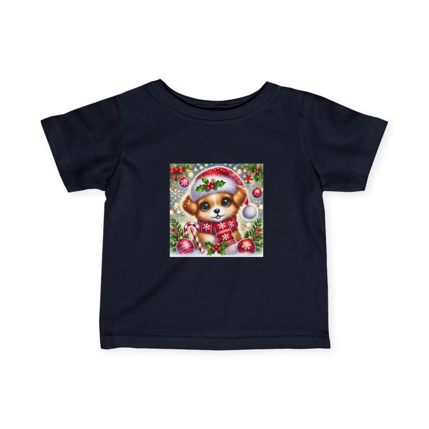 Paws-itively Merry Christmas - Infant Fine Jersey Tee