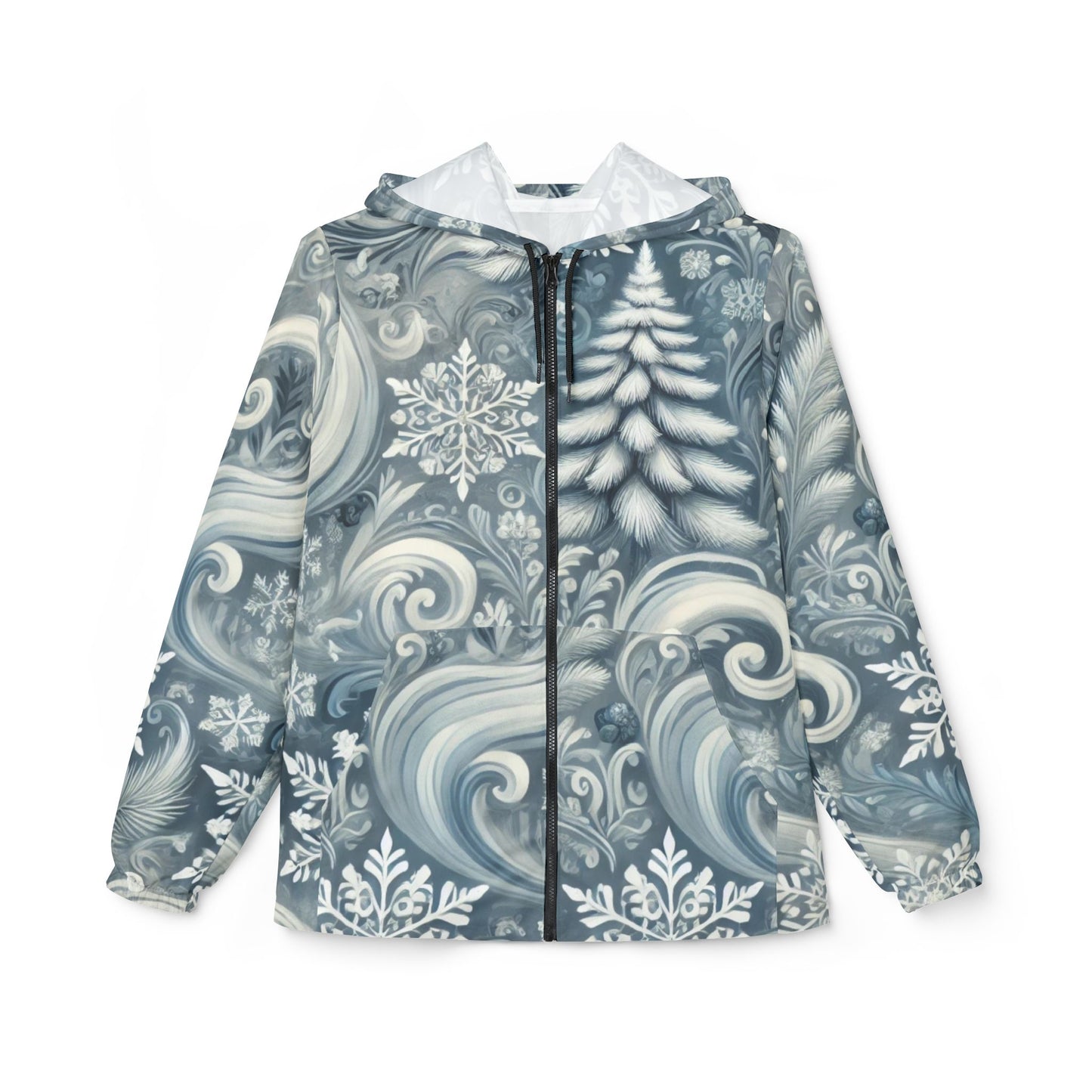 Whispers of Winter - Windbreaker Jacket