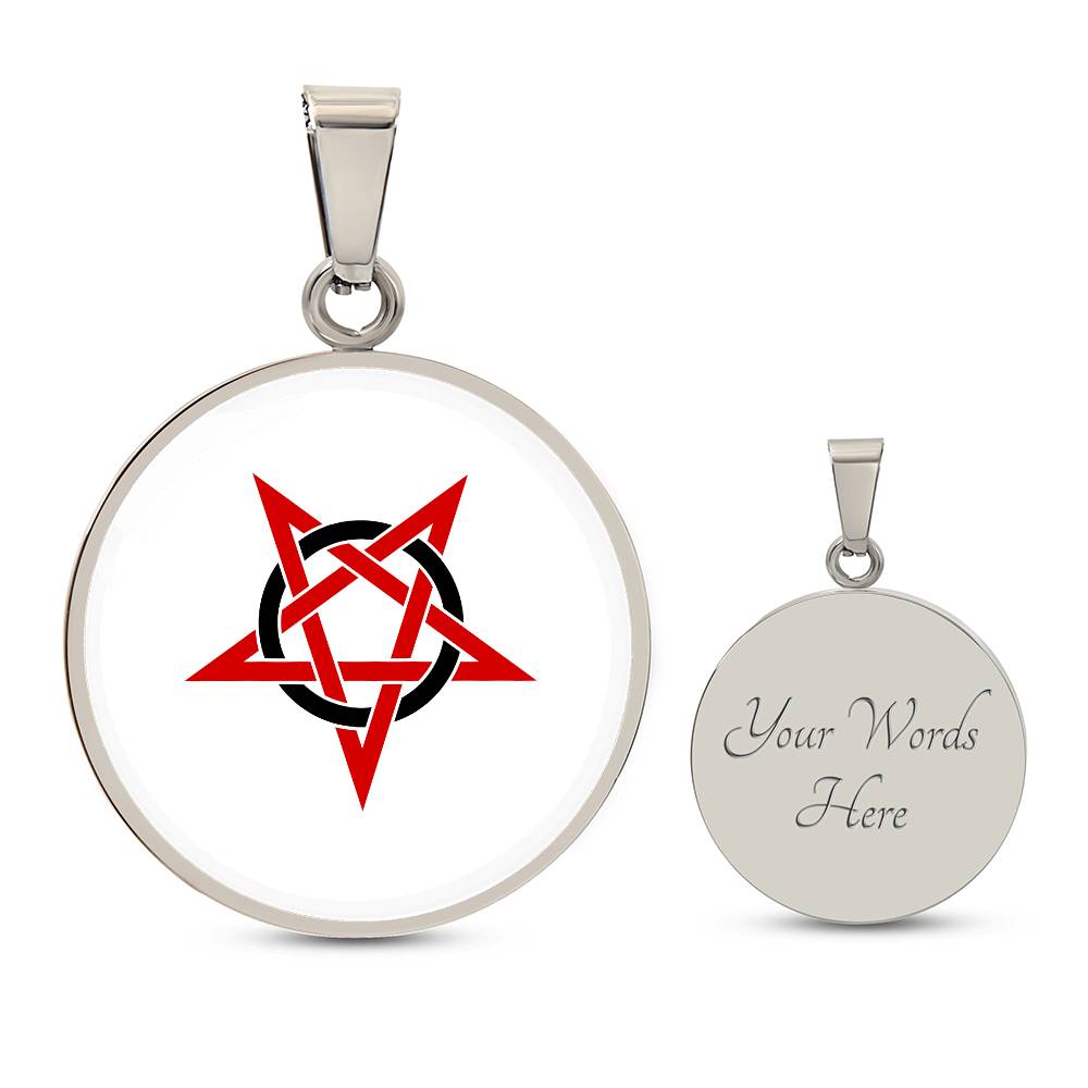 Wicca Pentacle (or Pentagram) Necklace