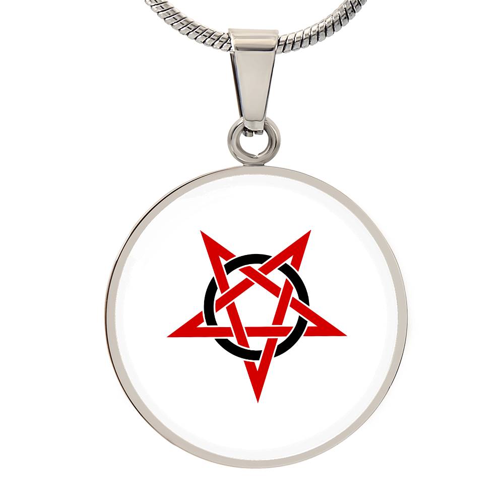 Wicca Pentacle (or Pentagram) Necklace