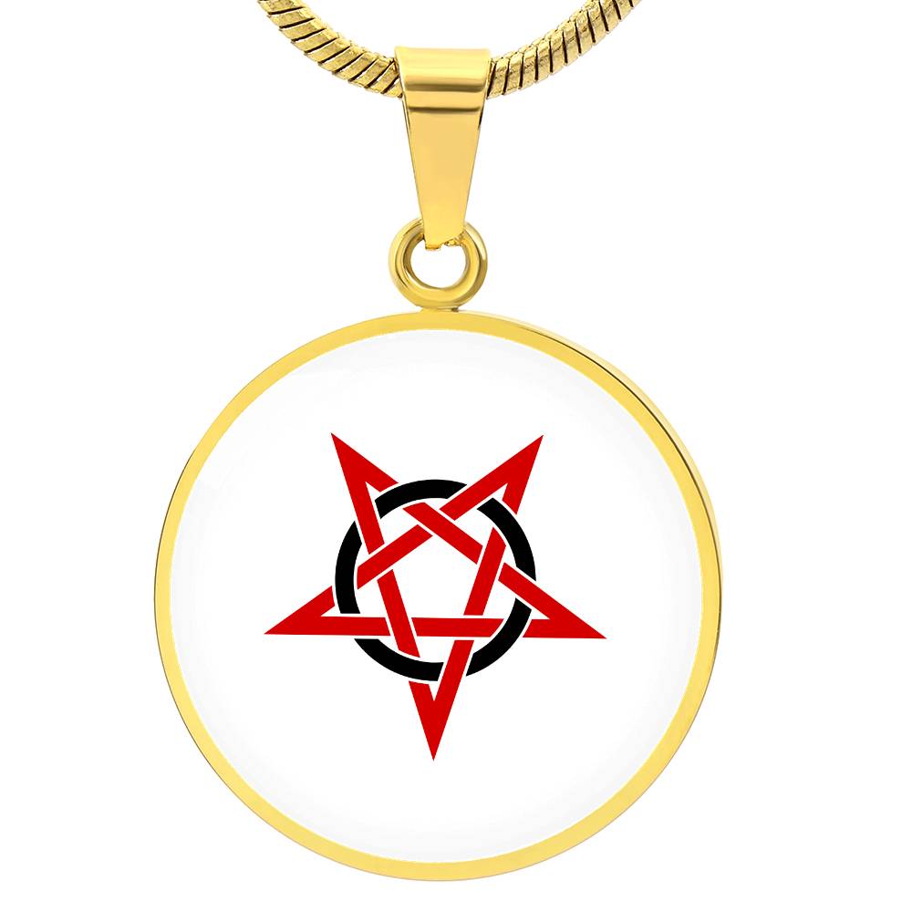 Wicca Pentacle (or Pentagram) Necklace