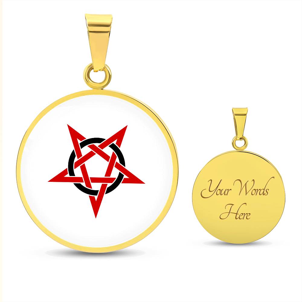 Wicca Pentacle (or Pentagram) Necklace