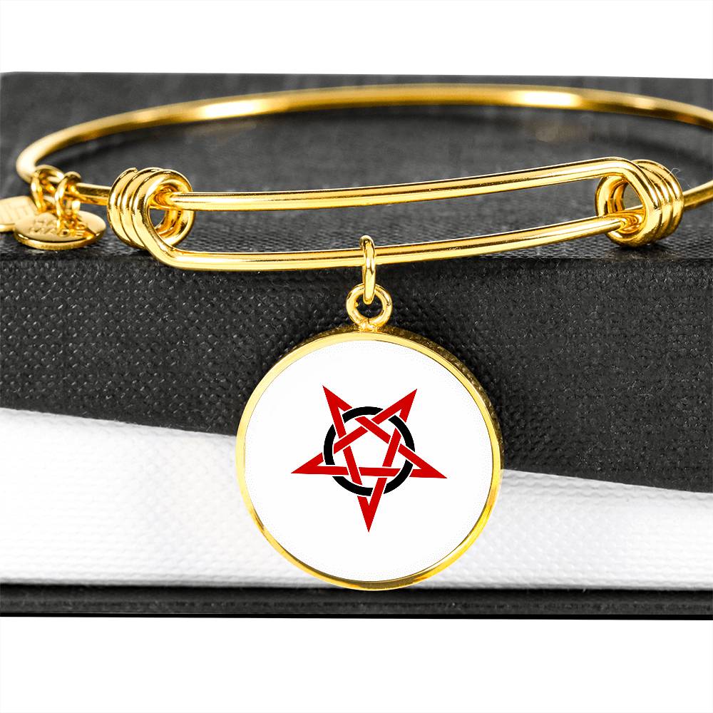 Wikka Pentacle (or Pentagram) Bangle