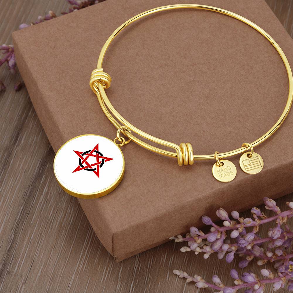 Wikka Pentacle (or Pentagram) Bangle