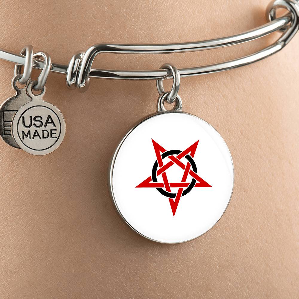 Wikka Pentacle (or Pentagram) Bangle