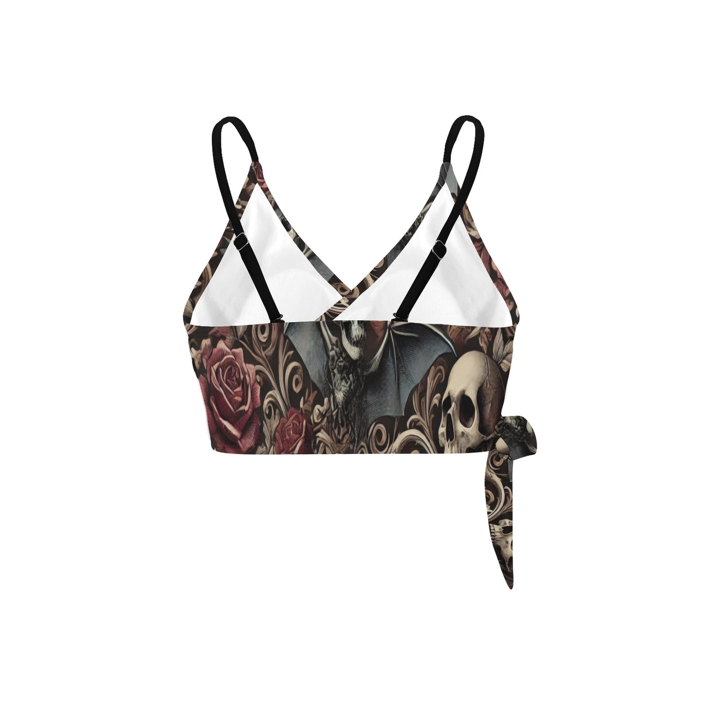 Nocturnal Elegy - Knot Side Bikini Top